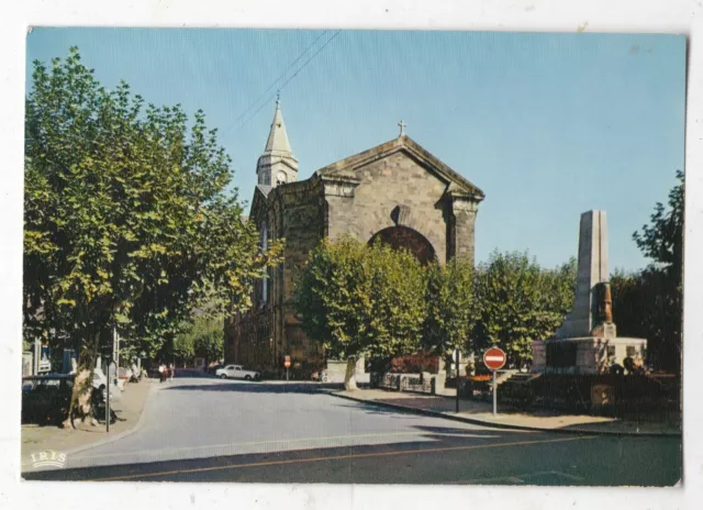 CPA AVEYRON DECAZEVILLE  l' église