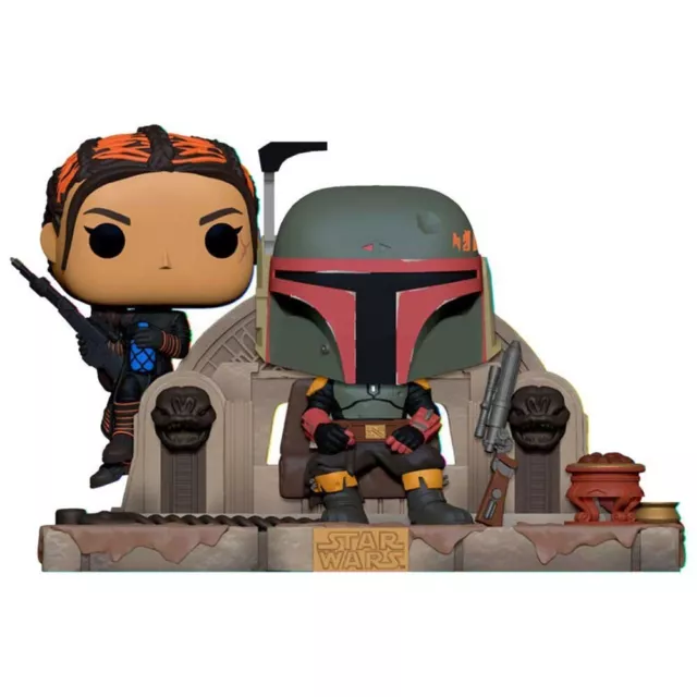 Funko Pop Television 486 Star Wars: The Mandalorian - Boba Fett E Fennec Shand