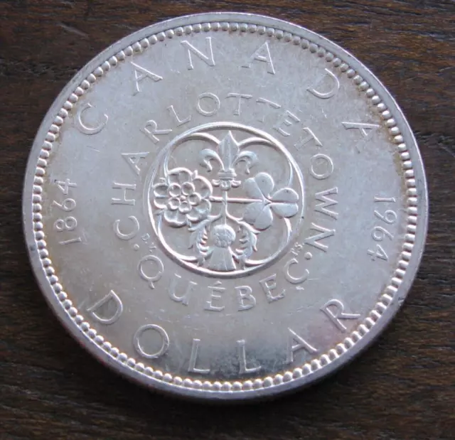 Zaldi2010 - Canada , 1 Dollar De 1964 . Plata