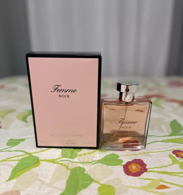 Femme Noir Perfume Jean Marc Paris eau de parfum vaporisateu spray 100 ml  3.4 fl