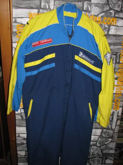 TUTA DIVISA DA Lavoro Vintage Michelin tuta mechanic Usato