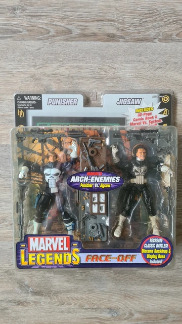 Marvel Legends Punisher vs. Jigsaw Face Off