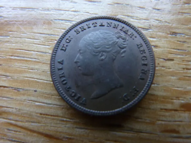 1844 Half Farthing Victoria Young Head (ref11G) 3
