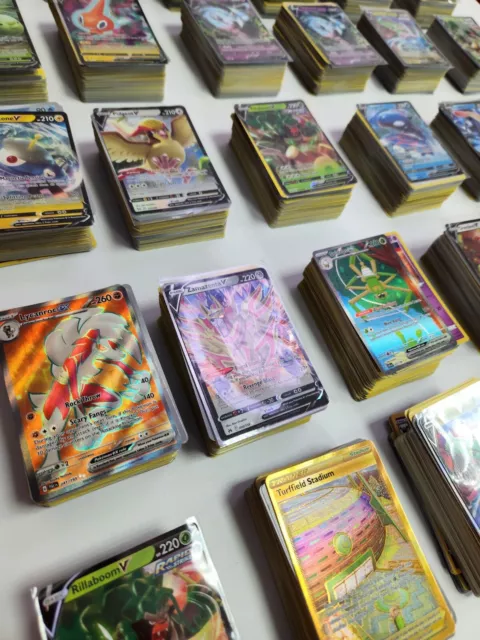 Pokemon Karten 100 Stück - Seltene/Holos/Ex/ V/GX/VMAX GARANTIERT !