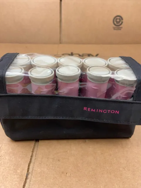 Remington Express 10 Hot Rollers Hair Curlers Travel Compact Clips Model H1012