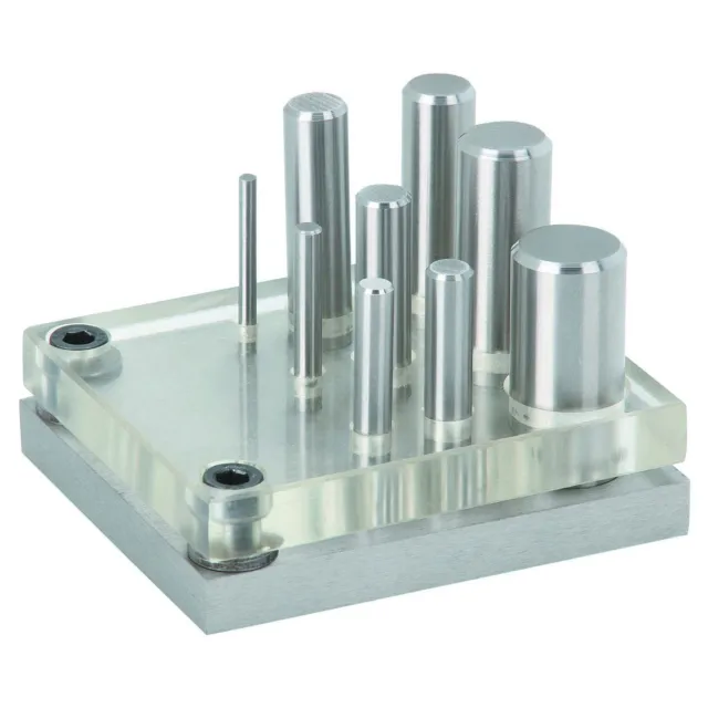 LIFETIME CARBIDE Punch and Die Set, 9 Piece 95547