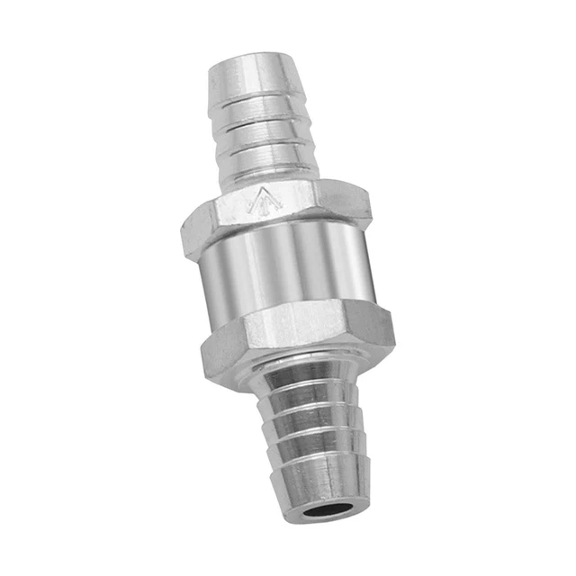 Clapet Anti-retour Carburant En Alliage Aluminium - Diamètres 6/8/10/12mm, Pression 0.2-6 Bar, Pour Diesel, Eau, Air