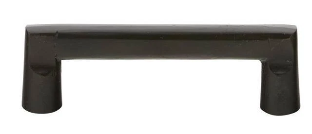 Emtek 4" 86334FB Flat Black Cabinet Drawer Rail Pull Knob Hardware 86334 FB