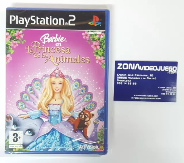 Juego para Playstation 2 Barbie en la Princesa de los Animales SONY - ✓