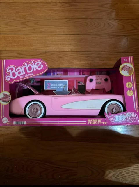 Carro Hot Wheels RC Corvette Rosa com Controle Remoto do Filme Barbie: The  Movie « Blog de Brinquedo