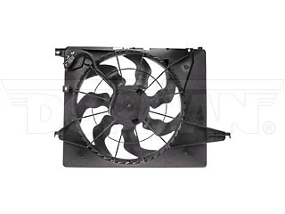 New Radiator Fan Assembly Without Controller
