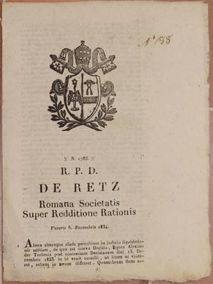 SENTENZA SACRA ROTA ROMA  ALESSANDRO TORLONIA RAINERIO BALDI RISTRUTTURAZIONE 