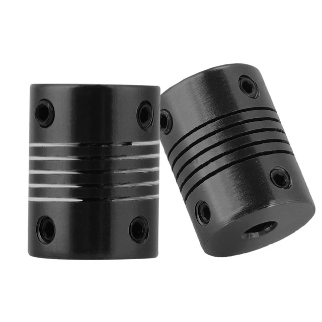 thumbnail image 2 of CNC.BZ Rigid Shaft Coupler – 10mm To 12.7mm (1/2 Inch) For CNC Mill/Router/Stepper Motor 2 of 5