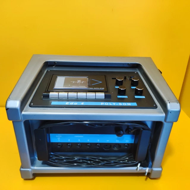 Magnétophone A Cassette Edu 4 Poly-Son Revisé