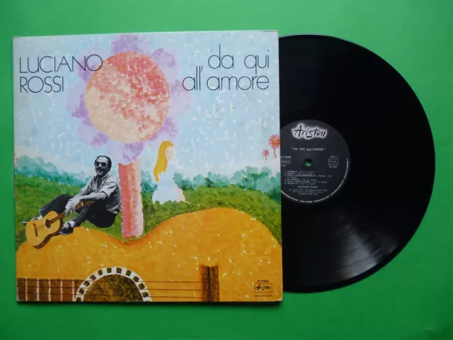 Luciano Rossi De Ici All'Amour Ar / LP / 12308 Ariston Fabriqué IN Italie 1974