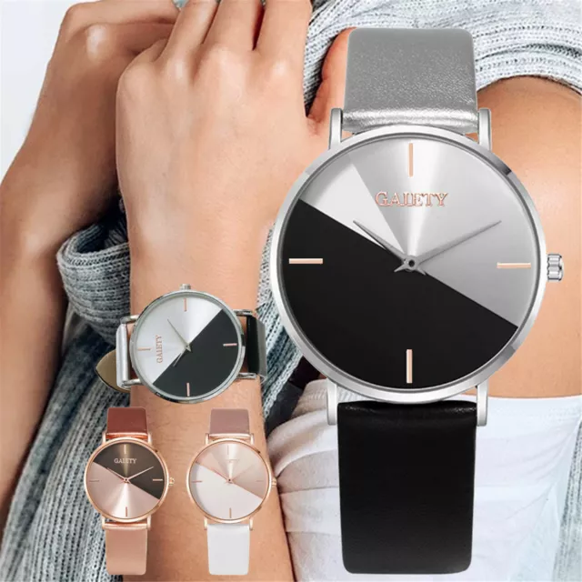 Women Skin Belt type Watch Luxury Rose Gold Watches Ladies Casual Dress Watch