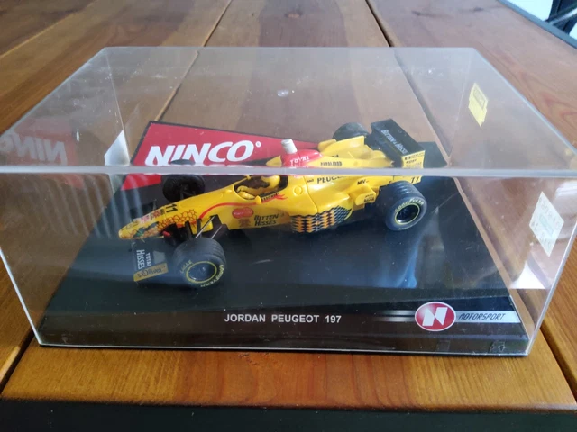 Ninco F1 Jordan Peugeot 197 #12 , 50173 Slotcar Scalextric Compatible