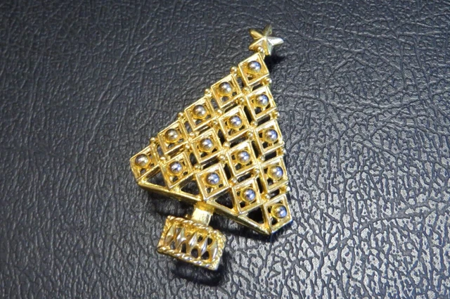 Albero Di Natale Spille Strass Spilla Pin Gioielli Gioielli Accessori - Foto 5