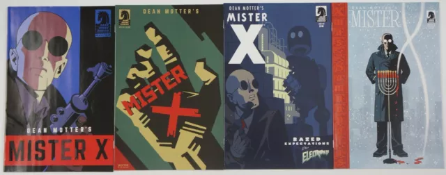 Mister X: Razed #1-4 FN/VF complete series - dean motter electropolis dark horse