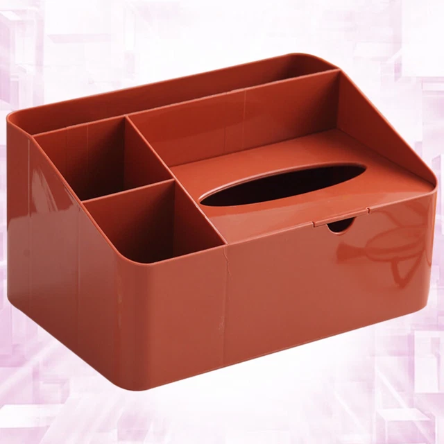 Titulaire De Stockage De Bureau Tissue Box Cover Distributeur De Papier Boîte
