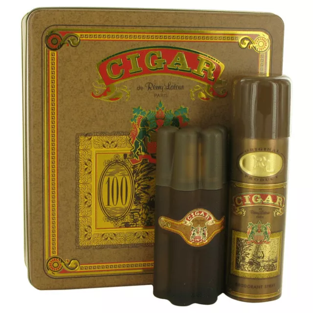 Remy Latour Cigar Set 100 ml Eau de Toilette + 200 ml  Deodorant Spray for Man