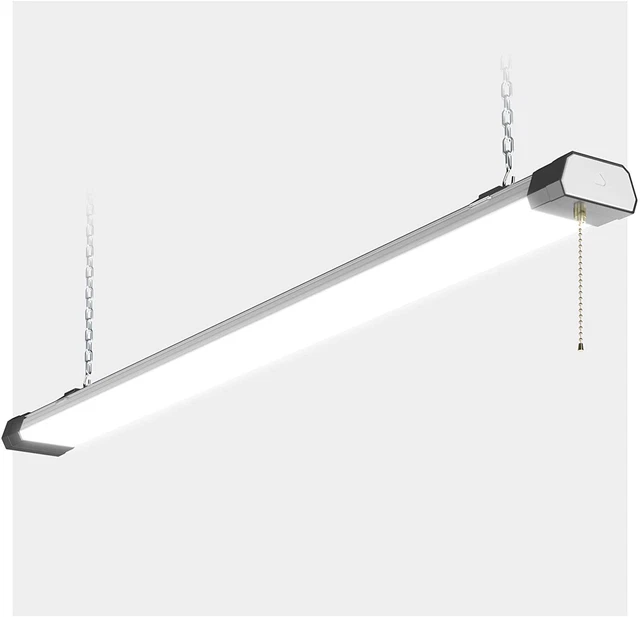 100W 120W 4FT LED Shop Light Linkable Garage Ceiling Tube Lighting