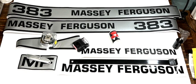 Massey Ferguson 383 Large Sticker Decal Set