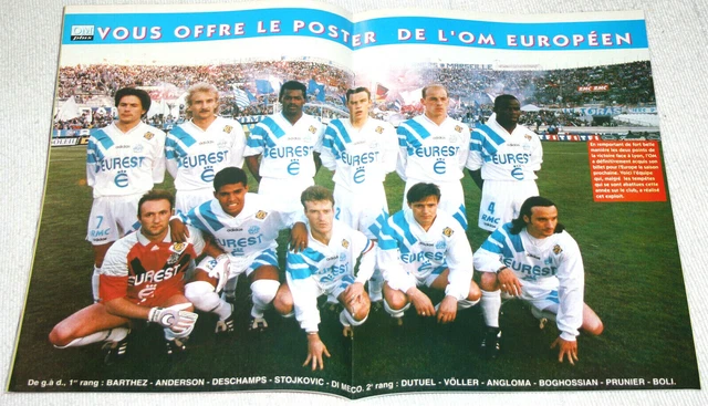 Pin's Olympique De Marseille OM, Saison 90/91, édition Le Provencal, Occasion