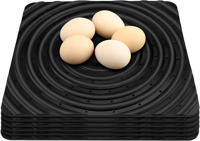 6 Pack Washable Nesting Pads Chicken Boxes Bedding for Chicken Coop 13" x 12"