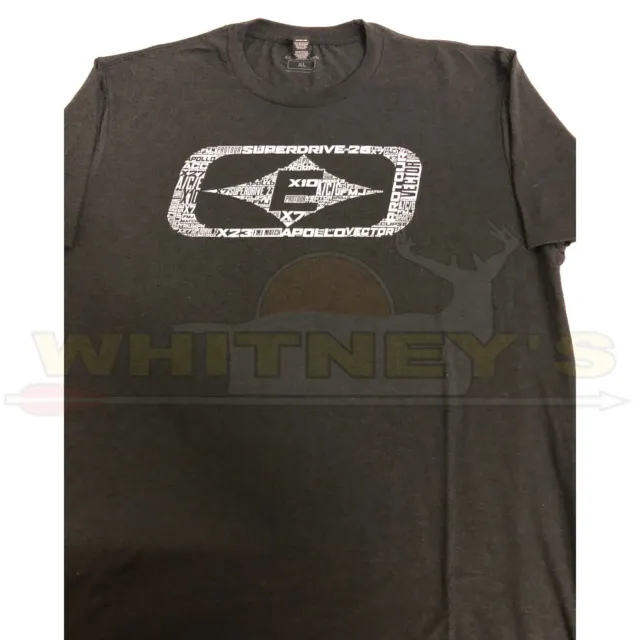 Easton Archery Target Name T-Shirt - X-Large - Black - 629232