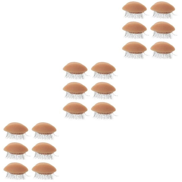 9 Pairs Make-up-Ersatz-Augenlider Wimperntraining Wimpernlider Üben Ersetzen