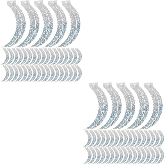 -Lentejuelas Accesorios Joyería Ropa Lentejuelas Silver PVC