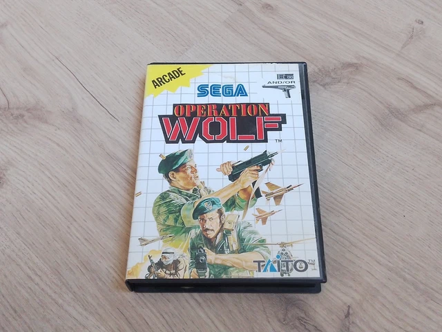 Jeu Wolfchild Sur Sega Master System - PAL - 1993 - Complet Boîte Et Notice - Très Bon état