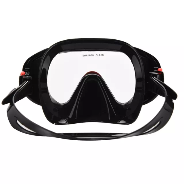 Adjustable Diving Swimming Mask Silicone Snorkel Set Wide Field View Swimmers