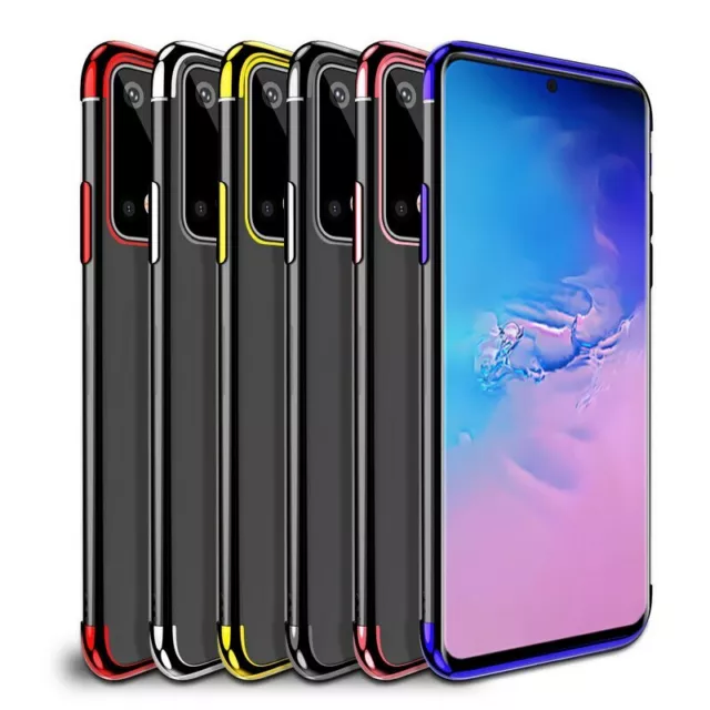 For Samsung Galaxy S8 Plus S7 Edge S10 PlusS9 Silicone Gel Shockproof Case Cover