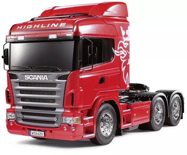 Tamiya 300056323 - 1:14 RC Truck Scania R620 6x4 Highline BS - New