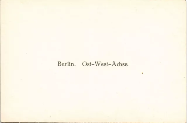 Sammelkarte Berlin Ost-West-Achse 1953 3