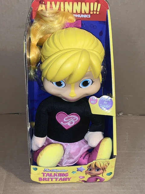 Fisher Price Alvin and the Chipmunks the Chipettes Talking Brittany Doll New