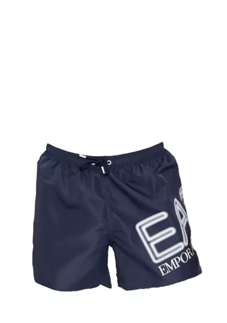 Emporio Armani EA7 costume uomo boxer mare con coulisse in vita  logo a sinistra