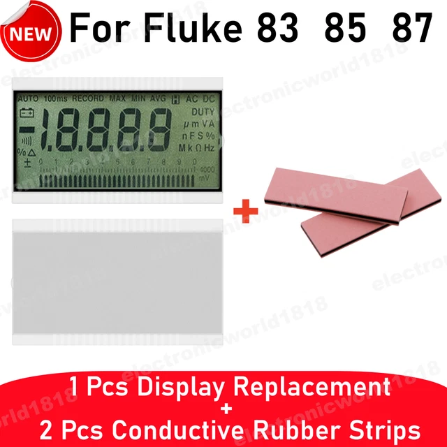 Per Fluke 83 85 87 True-RMS multimetro digitale sostituzione schermo display LCD