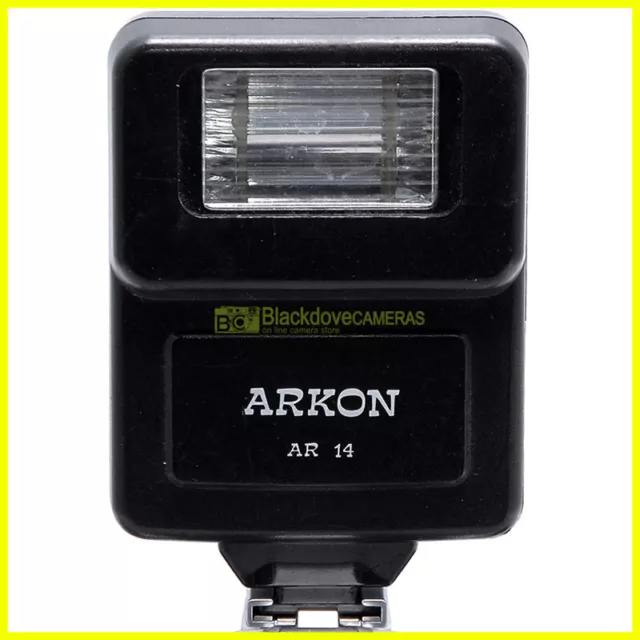 Flash Universale Arkon AR-14 para Cámaras Con Contacto Caliente O Sincro