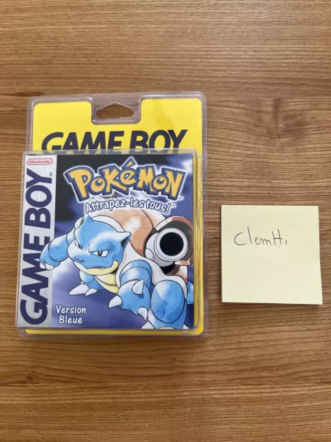 Pokémon Bleue Game Boy Sous Blister Ouvert 💦