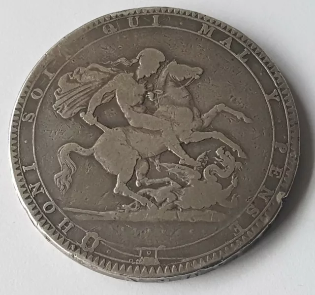 1819 GEORGE III LIX Silver Crown Coin