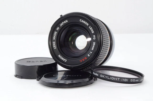 Canon Lens Fd 35Mm F2 S.S.C. 212-5Y