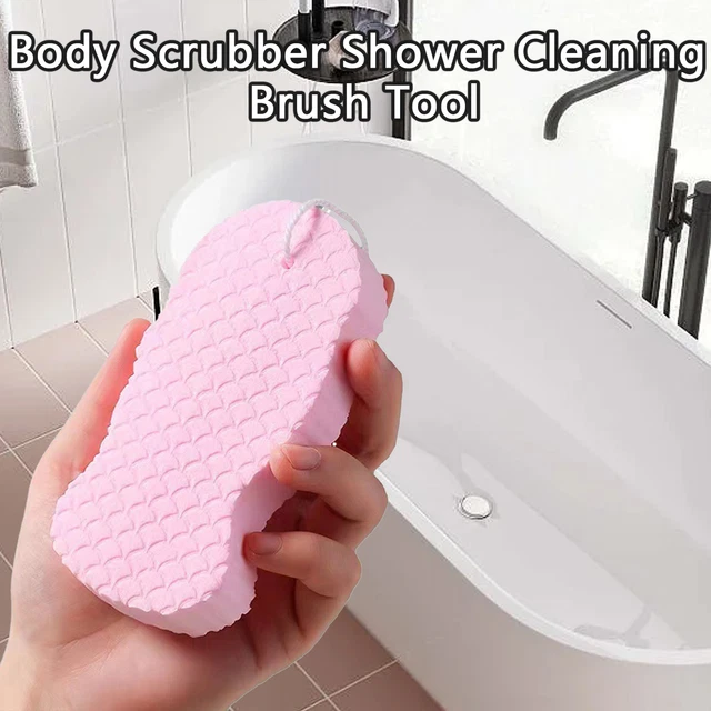 Esponja de baño para bebé patrón 3D baño ducha esponja removedor de piel muerta herramienta piel