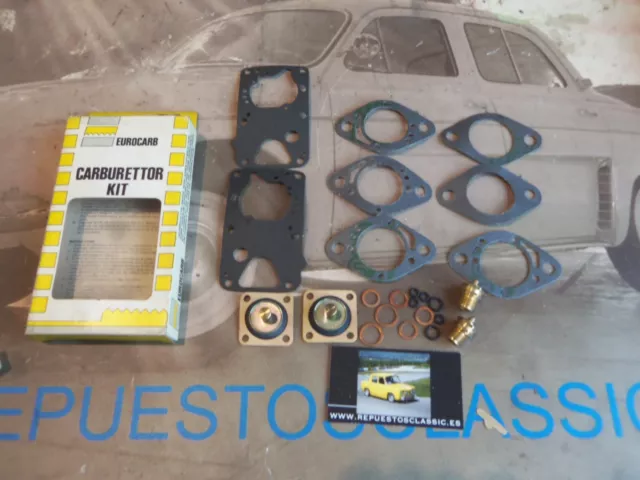 S1085 Super Kit Reparacion Carburador Solex 35 Bisa Citroen Visa Gt,  Talbot Sam