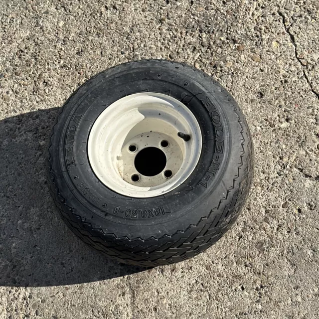 YAMAHA VINTAGE 2 Stroke Golf Cart G1 Wheel Tire 64.96 PicClick