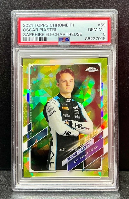 Carte à Collectionner Topps - Oscar Piastri #199 - Formule 1 2022 - Non Gradée
