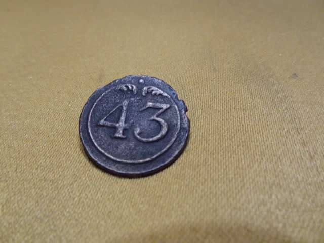 Bouton militaire 1er Empire GM.