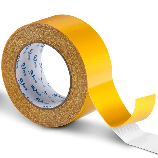 Nastro Biadesivo Per Tappeti - 48mm X 20m, Senza Residui